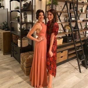 Mythical Kind of Love Rusty Rose Maxi Dress